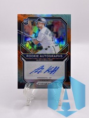 2021 Panini Prizm Alex Kirilloff #RA-AK Cosmic Haze 18/50 Rookie Auto Twins